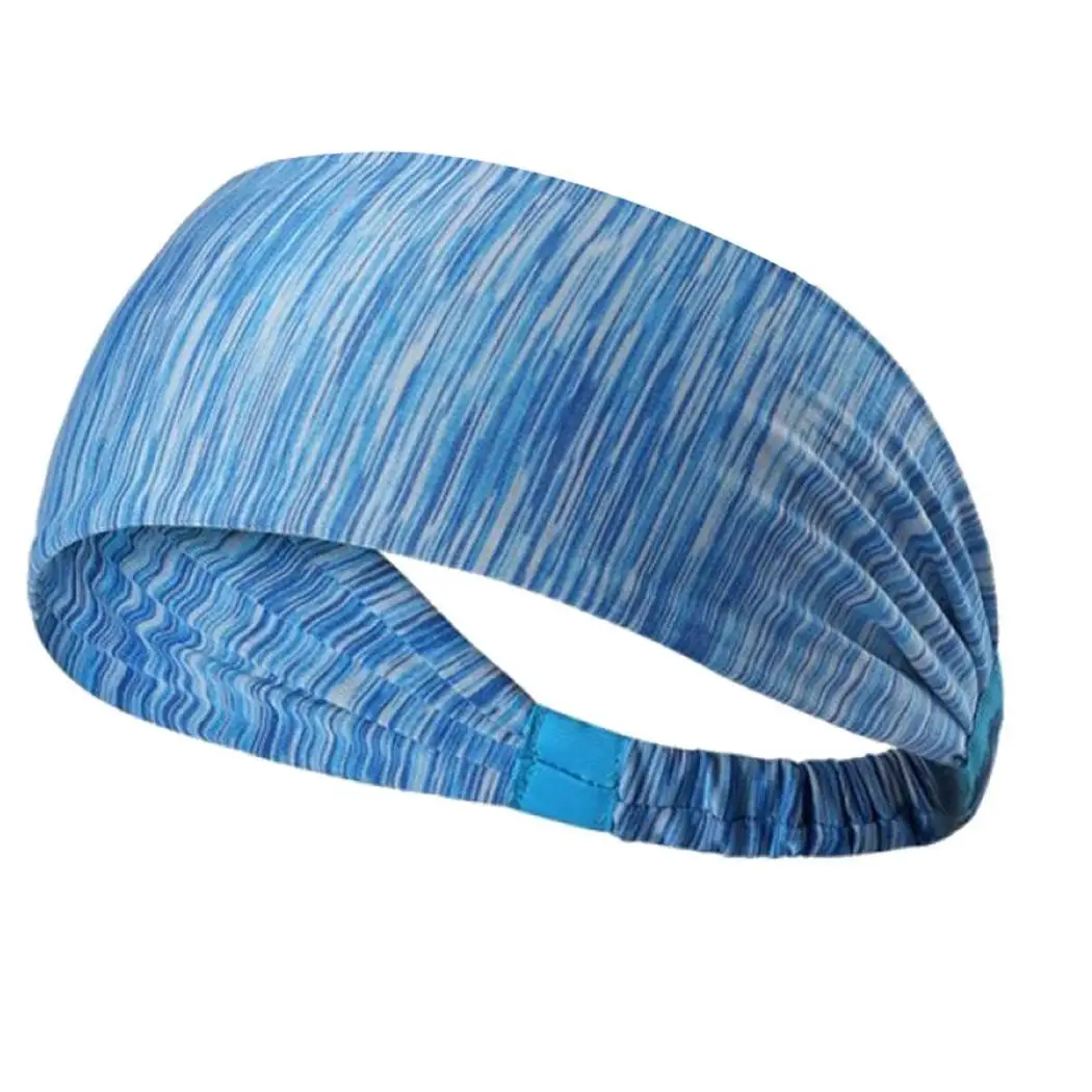 Велоспорт Йога Спортивная Повязка от пота Для мужчин Sweatband для Для мужчин Для женщин головные повязки для йоги головы Налобные повязки спортивные безопасности