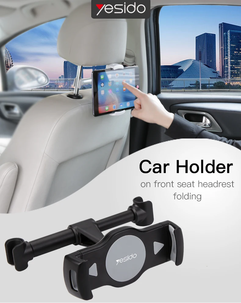 Adjustable Car Mount Holder Tablet Mobile Phone Stand (1)