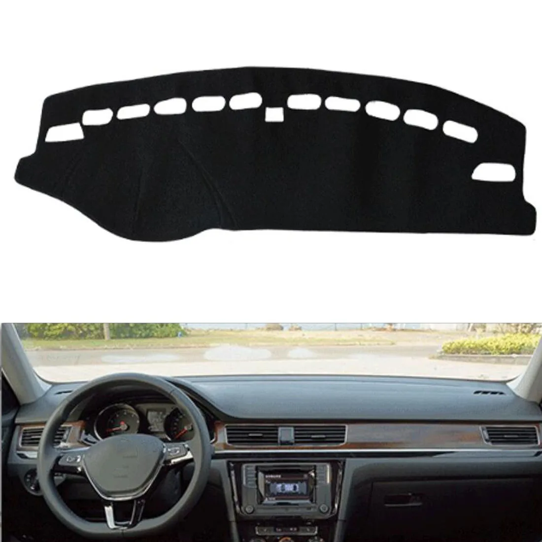 Dongzhen подходит для VW BORA 2013 2016 Авто приборная панель Крышка Избегайте Light Pad