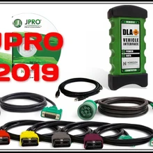 2019 wysokiej jakości JPRO DLA + 2.0 interfejs pojazdu Diesel najnowszy 2019 oprogramowanie do pojazdów ciężarowych o dużej ładowności skaner narzędzie diagnostyczne floty
