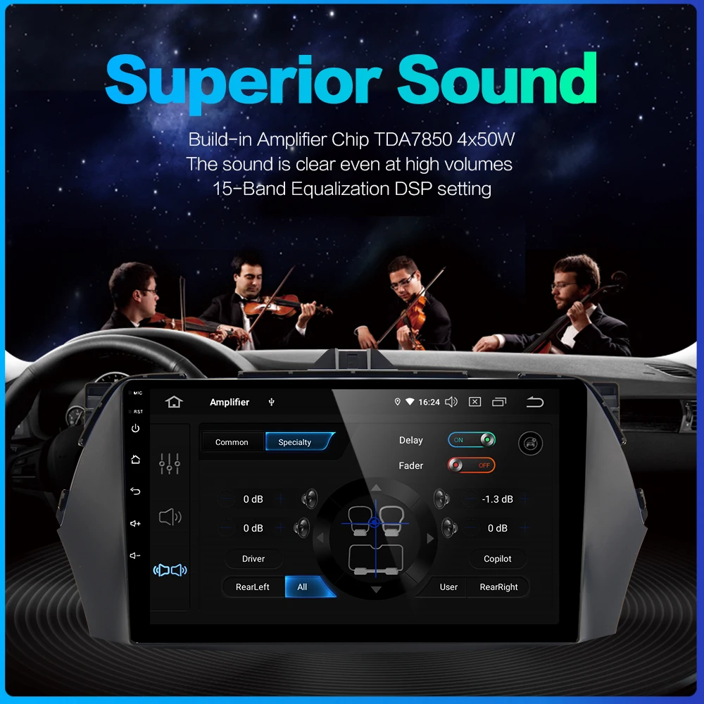 Flash Deal Dasaita 9" IPS Screen Radio Car 1 Din Android 9.0 for Suzuki Ciaz Alivio 2016 USB HDMI GPS Navigation 4GB RAM TDA7850 4 Flash Deal Dasaita 9" IPS Screen Radio Car 1 Din Android 9.0 for Suzuki Ciaz Alivio 2016 USB HDMI GPS Navigation 4GB RAM TDA7850 4