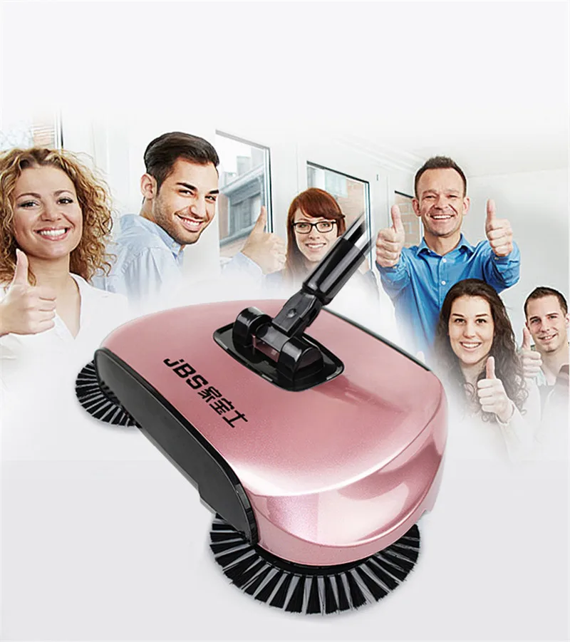 Broom Machine Sweeping Broom Robot Vacuum Cleaner 360 Degree Rotating