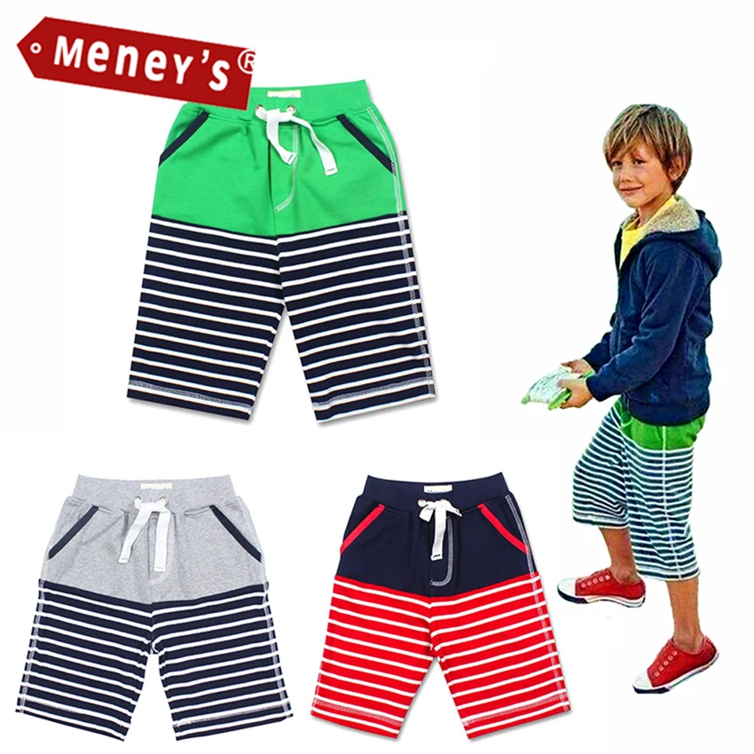 Meney's 2017 Beach Big Boy Shorts Grey Clothes Children Outdoor Casual