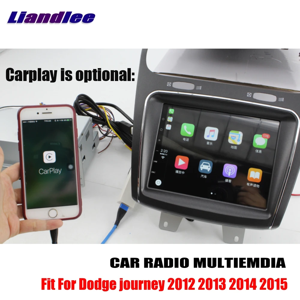 Liandlee для Dodge journey 2012~ Android автомобильный CD DVD проигрыватель для Carplay радио gps-навигатор карты камера OBD tv HD экран