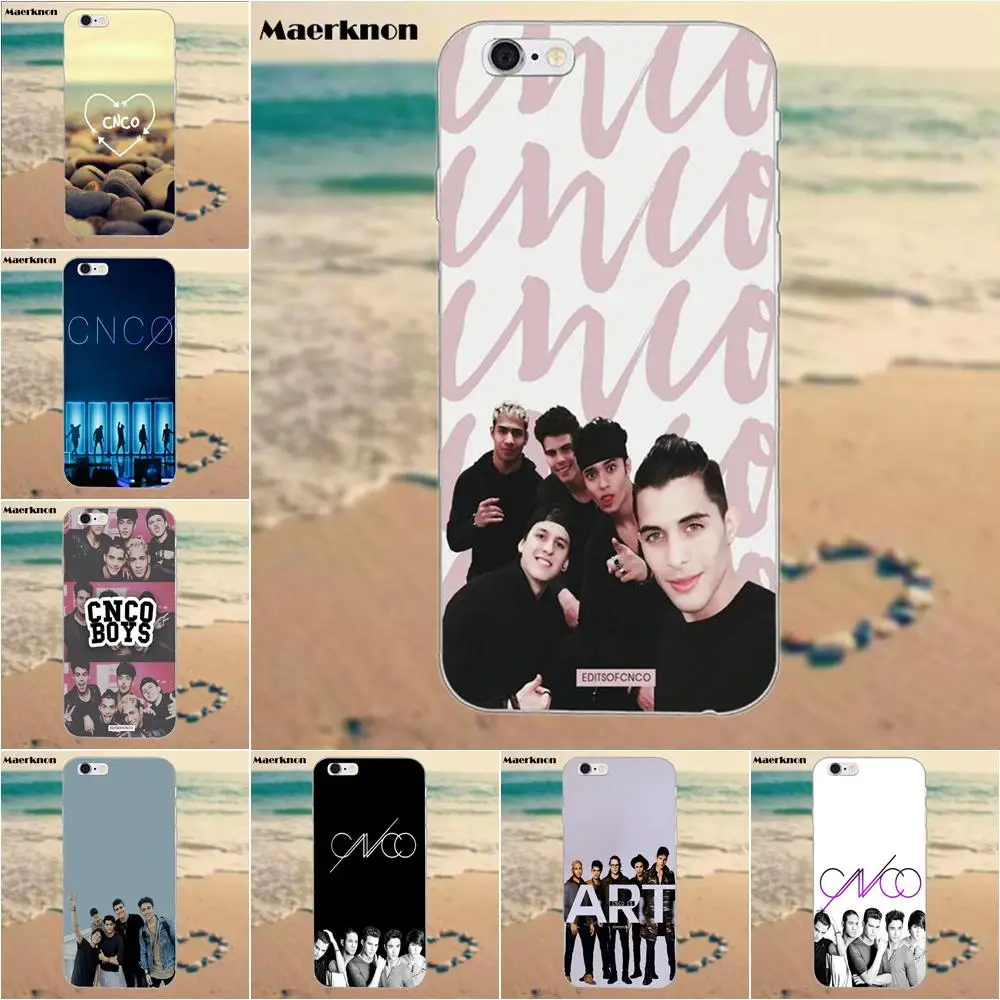 

Diwqxr CNCO For iPhone 4 4S 5 5S 5C SE 6 6S 7 8 Plus X Galaxy J1 J3 J5 J7 A3 A5 2016 2017 Soft Silicone TPU Transparent Coque