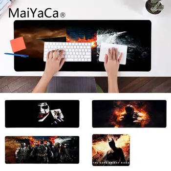 

MaiYaCa Your Own Mats Batman The Dark Knight Rises Rubber Mouse Durable Desktop Mousepad Durable Rubber Mouse Mat Pad