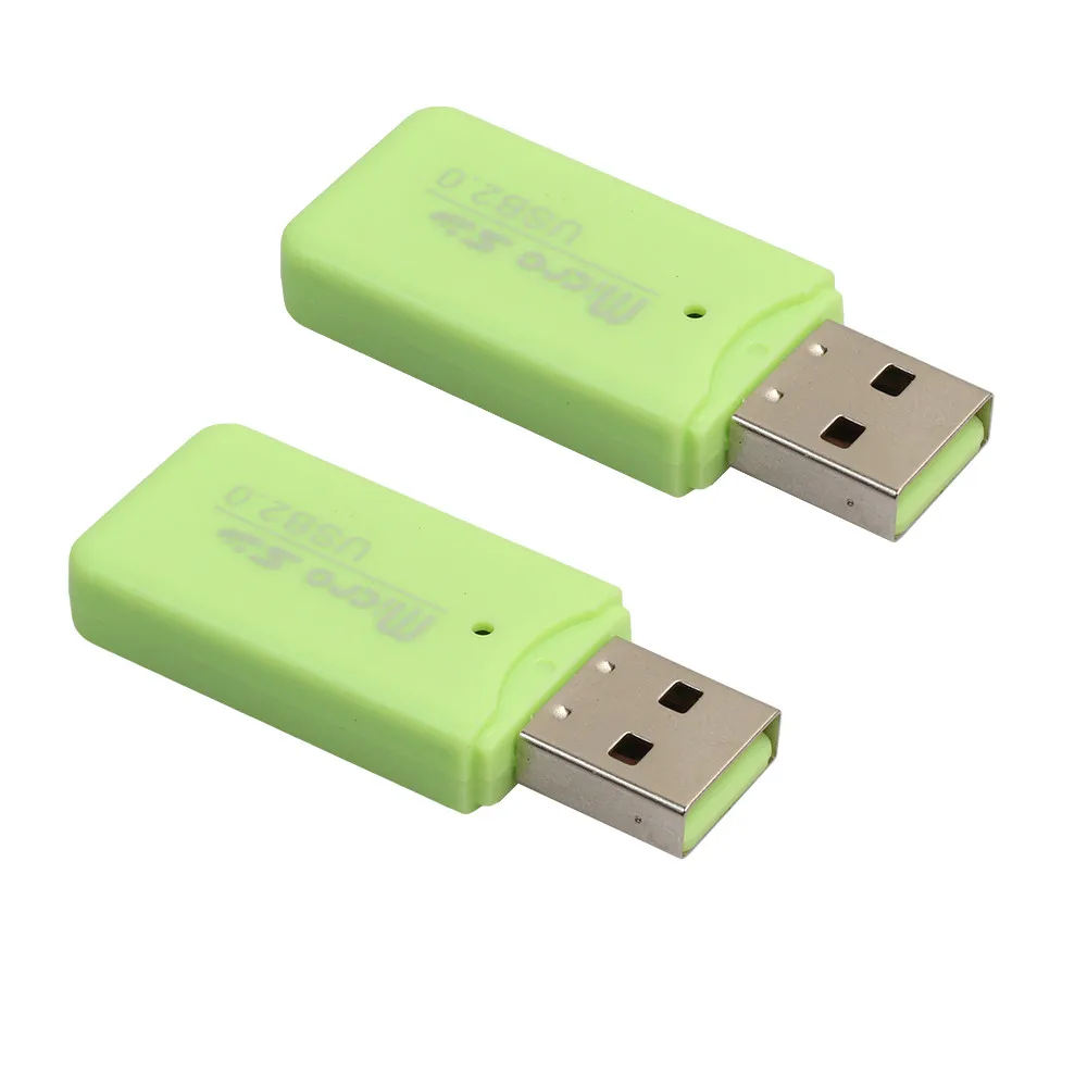 2 шт. высокое Скорость Mini USB 2,0 Micro SD TF T-Flash чтения карт памяти адаптера Futural цифровой Прямая доставка JULL24