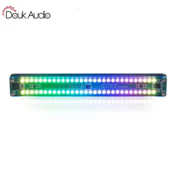 

Nobsound HiFi Mini AK-DB30C Colorful Music Audio Spectrum Sound Level Indicator VU Meter Screen For Amplifier