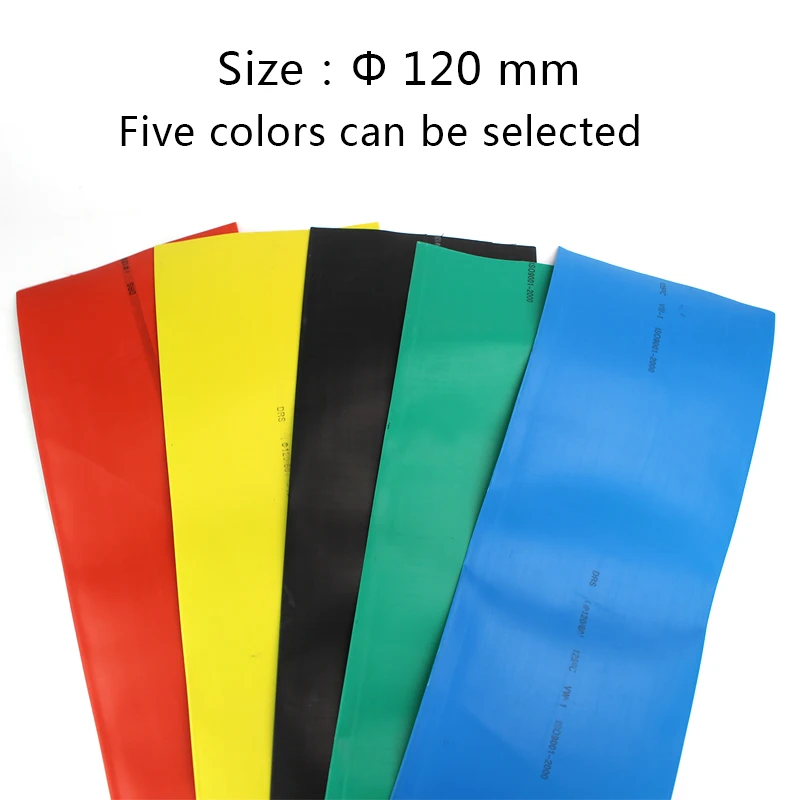 1Meter/lot 120mm 21 Heat Shrink Tube Tubing Wrap Heatshrink shrinkable