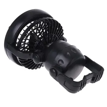 

HOT Outdoor Portable LED Tent Camping Light Lamp with Ceiling Fan Hiking Latern ABS 18 LEDs