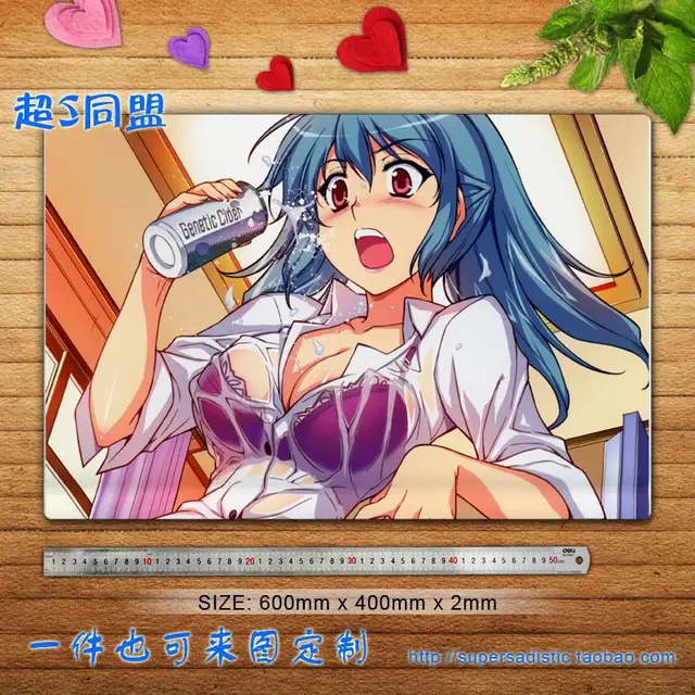freezing anime characters rana linchen 1 large desk mouse pad