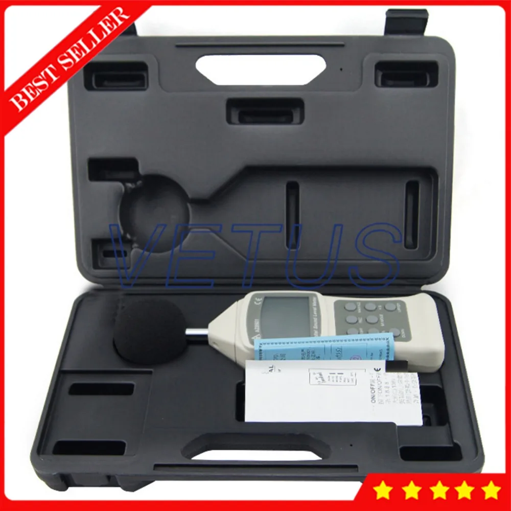 

Noise Meter Sound Level Meter Noise Detector Decibel Meter with Measurement Range 30 to 130dB AZ8921