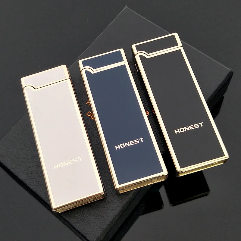 

HONEST Fashion Electronic Cigarette Lighter Electric Arc Lighter Usb Gadget For Men - Smoke Cigarette & Cigar