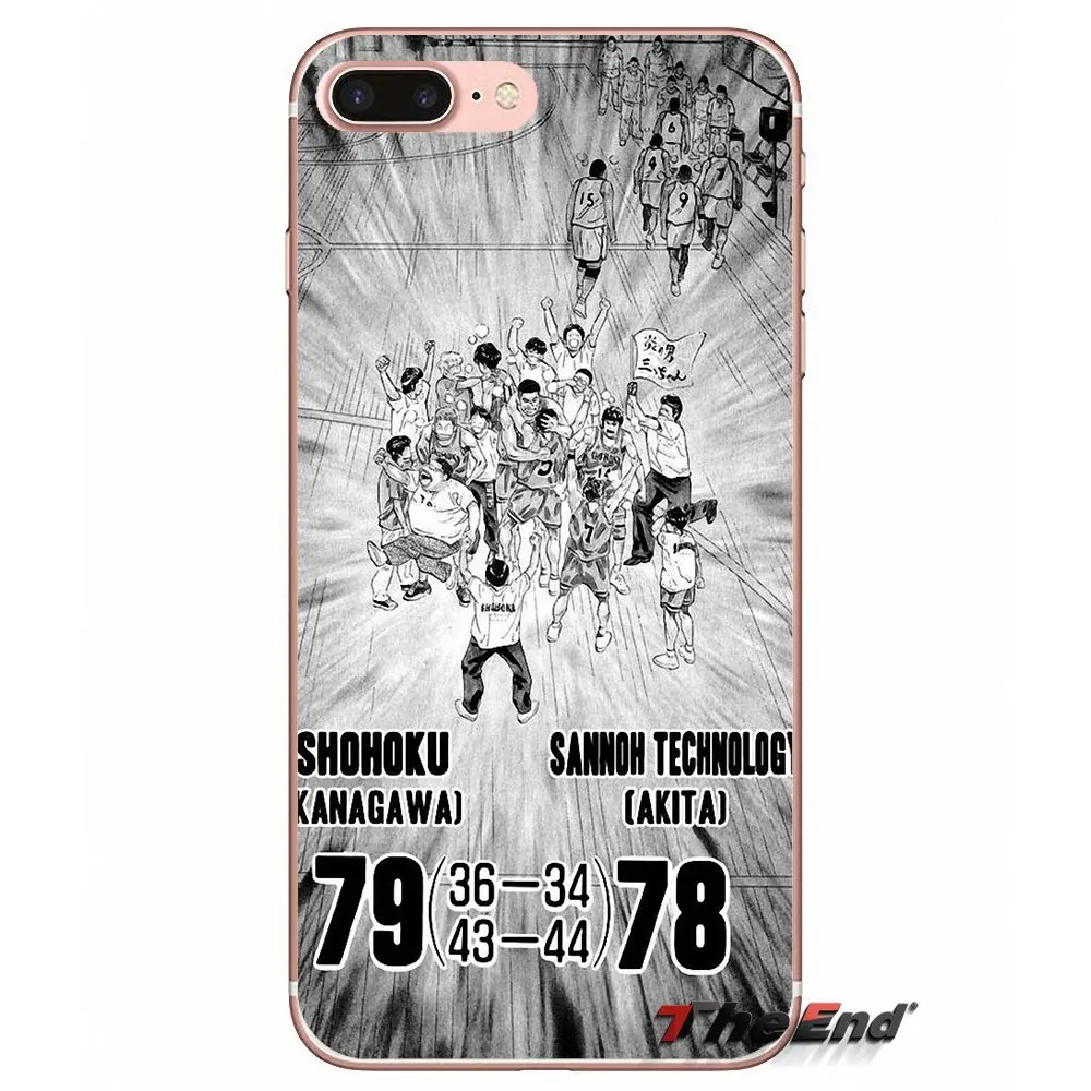Чехлы для мобильных телефонов японского аниме Slam Dunk Huawei P Smart Y6 P8 P9 P10 Plus Nova P20 Lite Pro