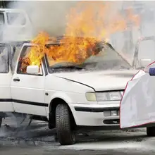 Помощь безопасности отеля 1,5 м X 1,5 м пожарное одеяло, автомобиль, авто, заводское использование, escape special fire equipment, противопожарный материал