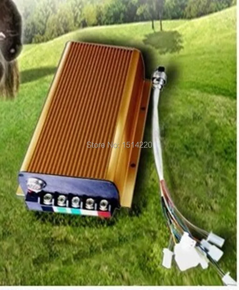 Sale DC 84V 4000W programable  sine wave controller/dc motor controller/electric bike controller 1