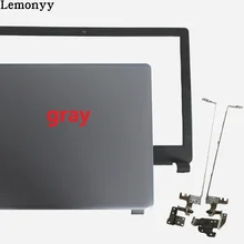 Для acer Aspire E1-510 E1-530 E1-532 E1-570 E1-572 E1-532 E1-572G серый ЖК-дисплей верхнюю крышку чехол/ЖК-дисплей ободок крышки/ЖК-дисплей петли