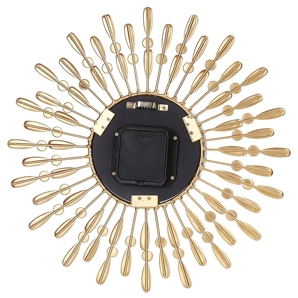 Reloj de pared grande 3D de estilo moderno con sol de cristal, relojes silenciosos para la decoración del hogar de la Oficina de la sala de estar Reloj de pared grande 3D de estilo moderno con sol de cristal, relojes silenciosos para la decoración del hogar de la Oficina de la sala de estar