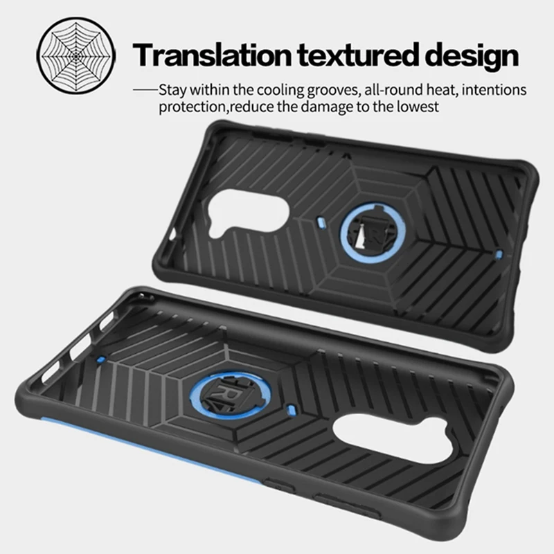 Jovtini для Huawei Honor 6x2016 Коврики 9 lite gr5 2017 Case 2 в 1 TPU + PC Гибридный Панцири чехол телефона