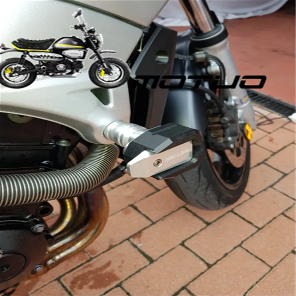 Алюминий фрезерный станок с ЧПУ для Honda XL1000 Varadero ABS аксессуар 1999-2013 Удлиненная рама ползунки, защита от мотоциклетного охранника крышка