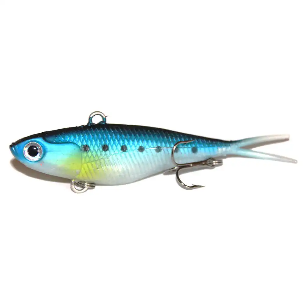 10 шт. Thready Barra Crankbait Мягкая приманка для рыбалки с сильным 6/0 крючками 95 мм 20 г - Цвет: 10pcs color 10