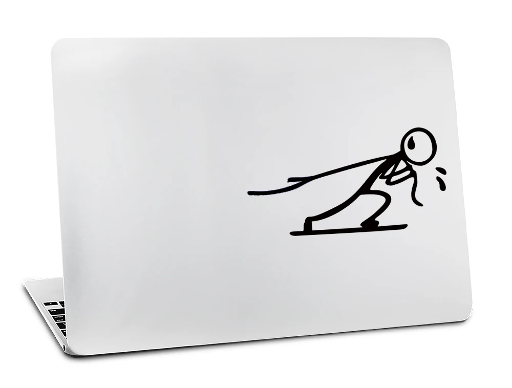 Наклейка с логотипом для Macbook Skin Air 11 13 Pro 13 15 17 retina для ноутбука Apple, Виниловая наклейка на компьютер