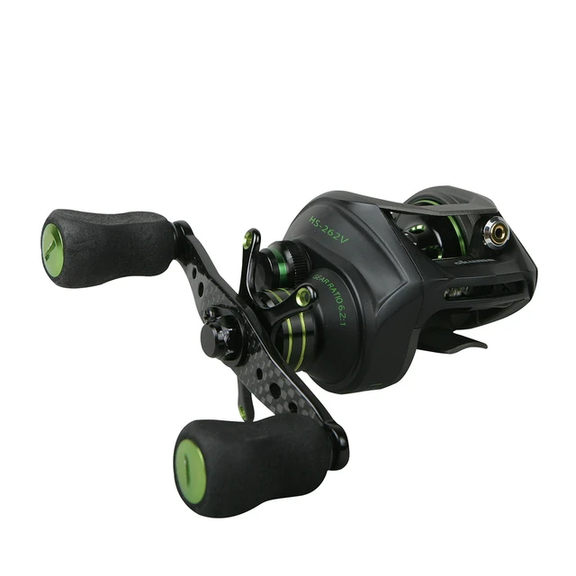 Cheap Okuma HS-262V High Strength Fishing Gear Durable Ultra Light 10BB Baitcasting Reel 6.2:1 Trolling Wheel Line Wire Spooler Coil Cheap Okuma HS-262V High Strength Fishing Gear Durable Ultra Light 10BB Baitcasting Reel 6.2:1 Trolling Wheel Line Wire Spooler Coil