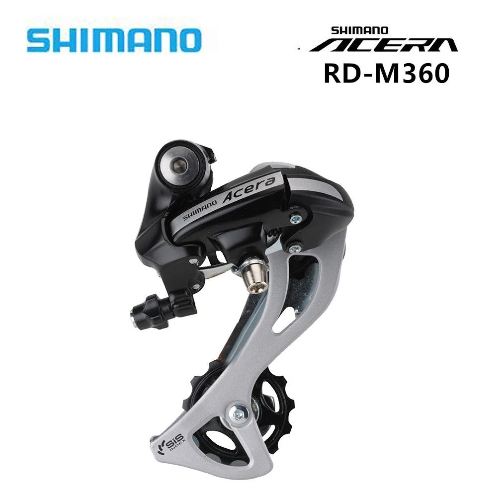 Cambio marchas trasero de bicicleta Shimano Original RD M360 velocidades bicicleta superior jaula larga Normal|Desviador de bicicleta| - AliExpress