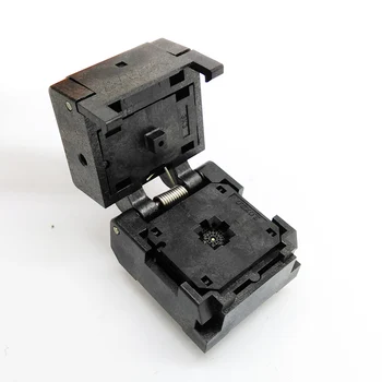 

QFN12 MLF12 Burn in Socket IC Test Socket IC550-0124-003-G Pitch 0.5mm Chip Size 3*3 Flash Adapter Clamshell Programming Socket