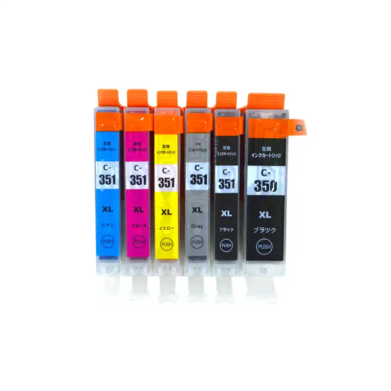 6pcs Luocai For Canon Pgi350 Cli351 Pgi 350 Ink Cartridge For Canon Pixus Mg6330 Mg6530 Mg6530 Printer With Chips Ink Cartridge Ink Cartridge For Canoncartridge For Canon Aliexpress