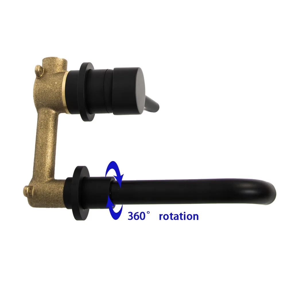 Quality-Black-Plated-Brass-Wall-Mounted-Basin-Faucet-Single-Handle-Hot-And-Cold-Mixer-Bathroom-Faucet (2)