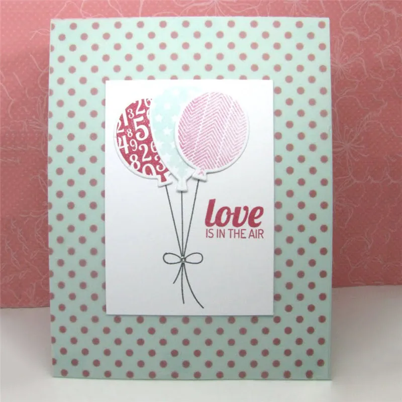 

New Simple Balloon String Cutting Dies New 2019 for Dies Scrapbooking DIY Paper Cards Decoration Album Crafts Embossing Stencil