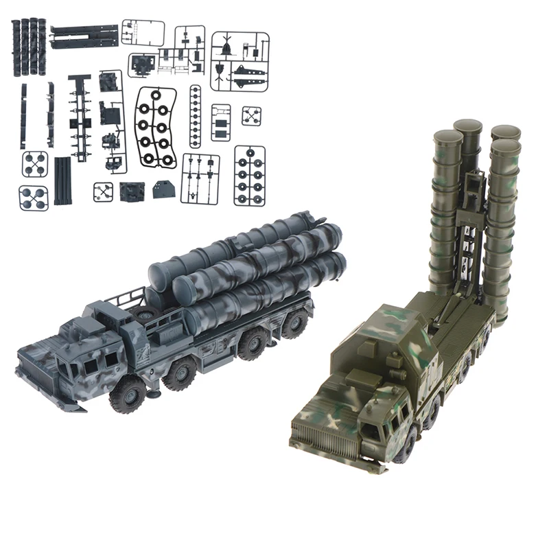 TOYZHIJIA 1: 72 S-300 ракетные системы радар автомобиль Собранный военный автомобиль модель игрушки