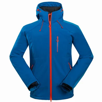 

Winter Spring Men Outdoor Waterproof Jacket Softshell WindStopper Sports Camping Hiking Coats Male Thermal Ski Clothing RM001