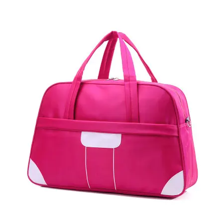 Профессиональная нейлоновая Водонепроницаемая спортивная сумка для спортзала wo для мужчин для тренажерного зала, фитнес-тренировок, сумки через плечо, сумка для йоги, багаж - Цвет: Rose Medium
