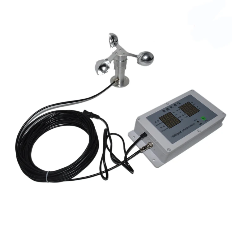 

High quality Intelligent anemometer he tower crane tower crane [special] temperature wind anemometer weather construction body
