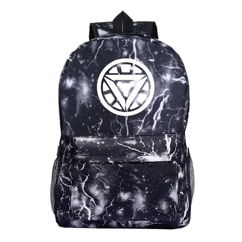 4 Мода Железный человек 2 стиля Sac Dos Mochila Mujer повседневная школьная сумка для женщин Marvel Studio рюкзак для мужчин Дорожная сумка на плечо - Цвет: 4