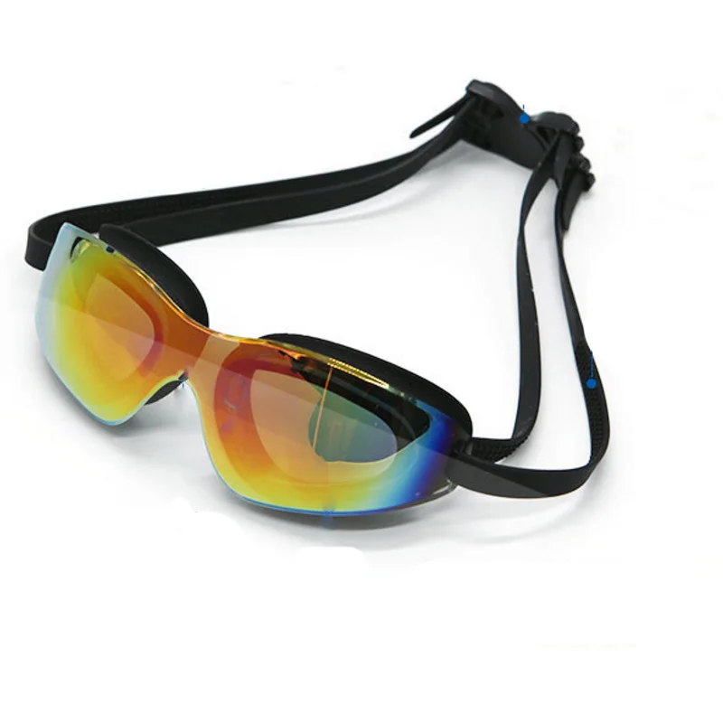 Swimming Goggles Adult Large Frame Joint Silica Gel High Definition Antifogging Electroplating 