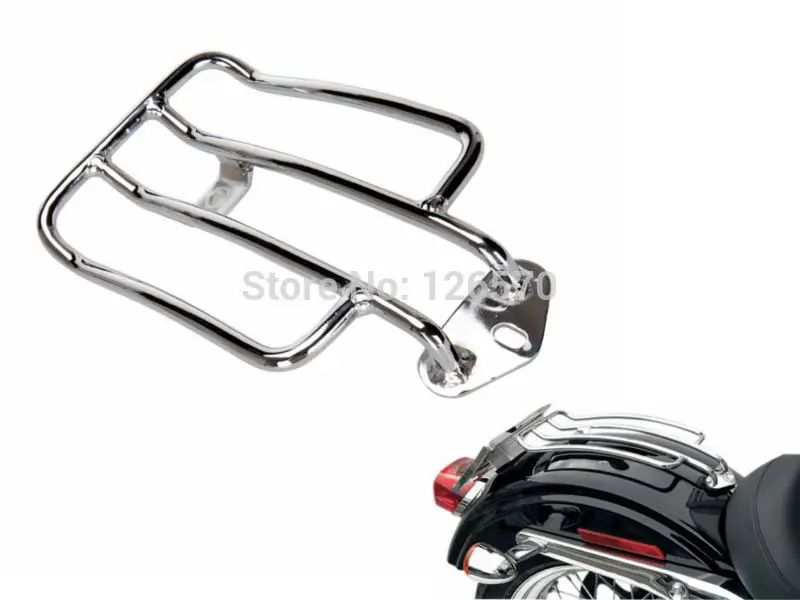Motorcycle Parts Chrome Steel Solo Luge Rear Fender Rack Short Motorcycle Parts Chrome Steel Solo Luge Rear Fender Rack Short For 2004 Up Harley Sportster Xl