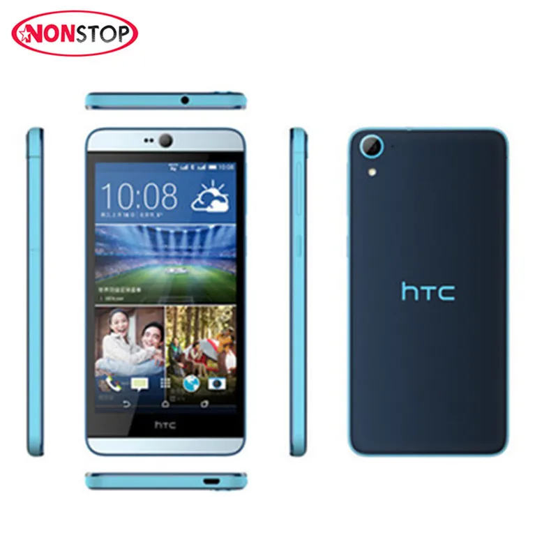 

Original HTC Desire 826 826w Unlocked Dual SIM Dual 4G LTE 5.5" 13MP Camera 16GB ROM Octa Core Refurbished Mobile phone