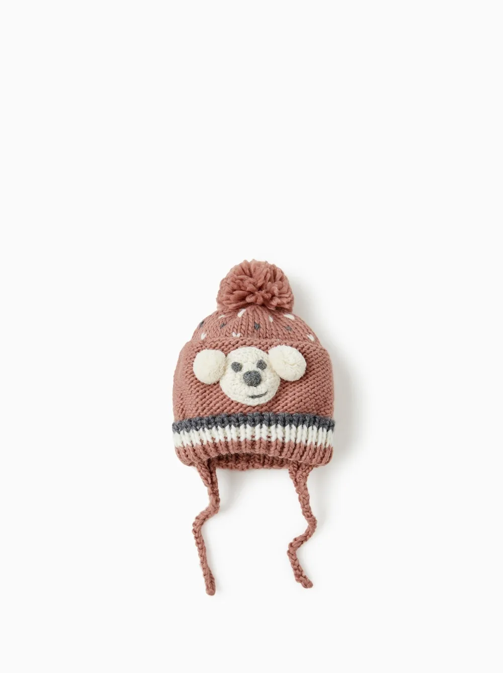 

spring autumn winter cartoon smile face lovely baby girl child children's 3 month to 24month hand made knitted hat caps beanie