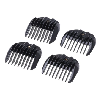 

1 set(4pcs) Limit Comb Hair Clipper Guide Guard Attachment 4 Sizes Haircutting Replacement