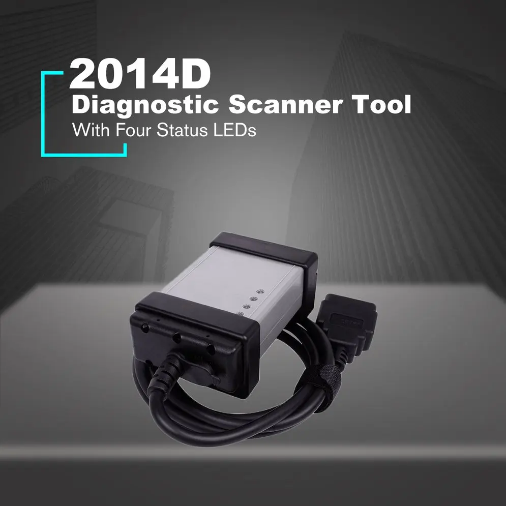 

2014D OBD2 OBDII Car Engine Automotive Fault Diagnostic Scanner Tool Full Chip Green Board for Volvo Series Vida Dice