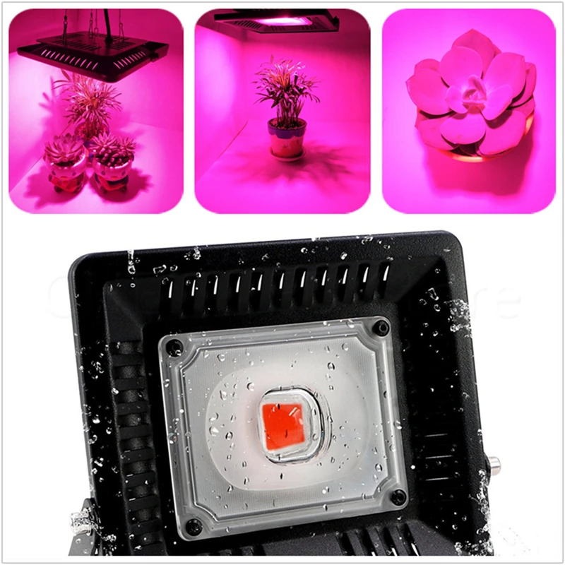 Led Grow Flood light 50W 100W 200W AC110V 220V IP65 Waterproof Full