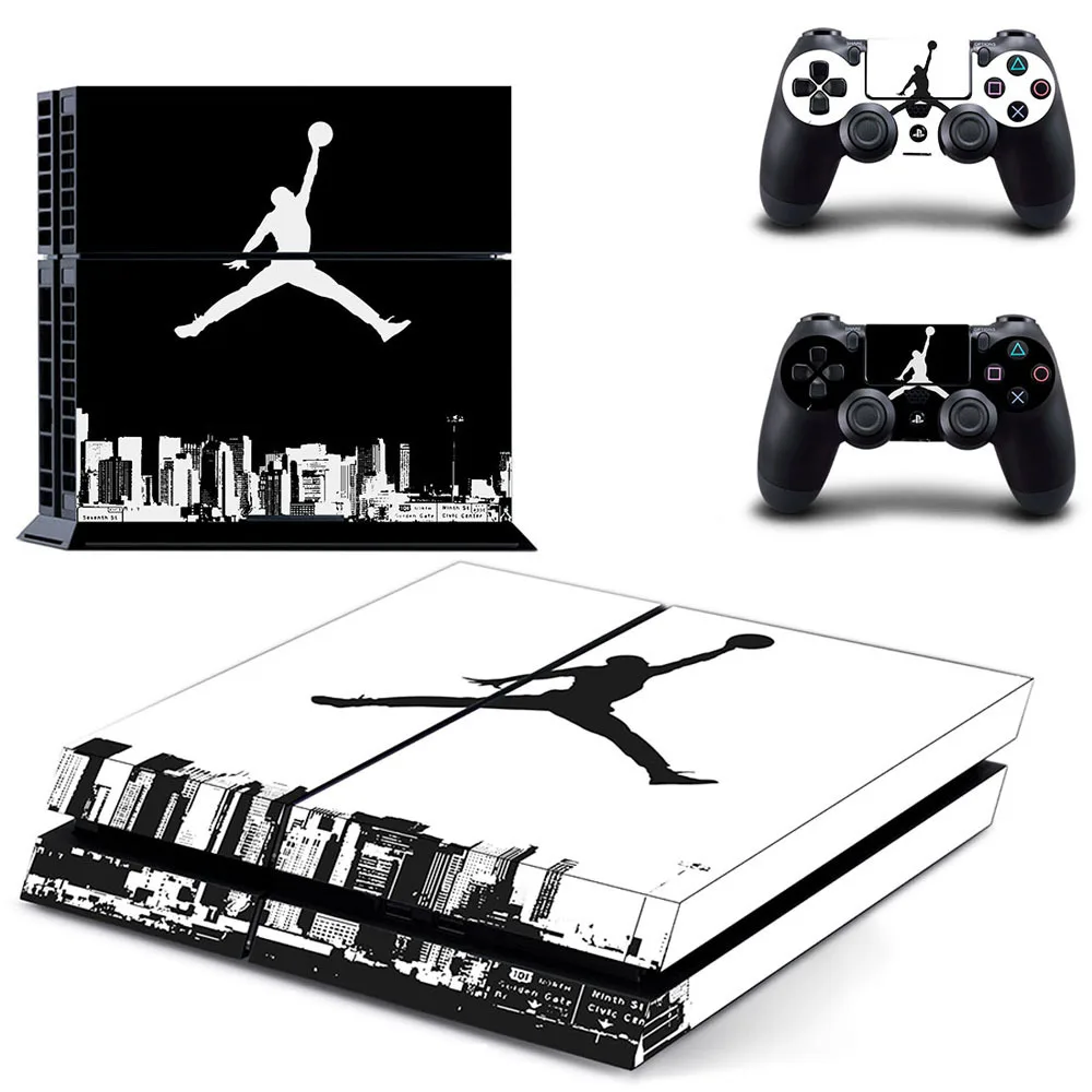 

Air Jordan PS4 Skin Sticker Decal Vinyl for Sony Playstation 4 Console and 2 Controllers PS4 Skin Sticker Basketball Legend