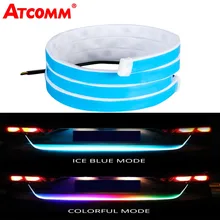 ATcomm 150 cm Auto Posteriore di Retromarcia Freno Lampada Indicatore di RGB HA CONDOTTO La Striscia Luci Indicatori di direzione di Flusso Tronco HA CONDOTTO la Luce di Striscia portellone Bagagli