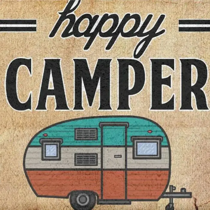 Happy Camping дверь половик пол ковер ванная комната нескользящий коврик ковер для украшения дома J2Y