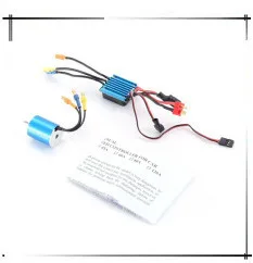 Skyrc Леопард 4370KV/9 t/2 p Borstelloze двигатель+ Luipaard 60A ESC+ Programma Карты Комбинированный набор для автомобиля 1/10