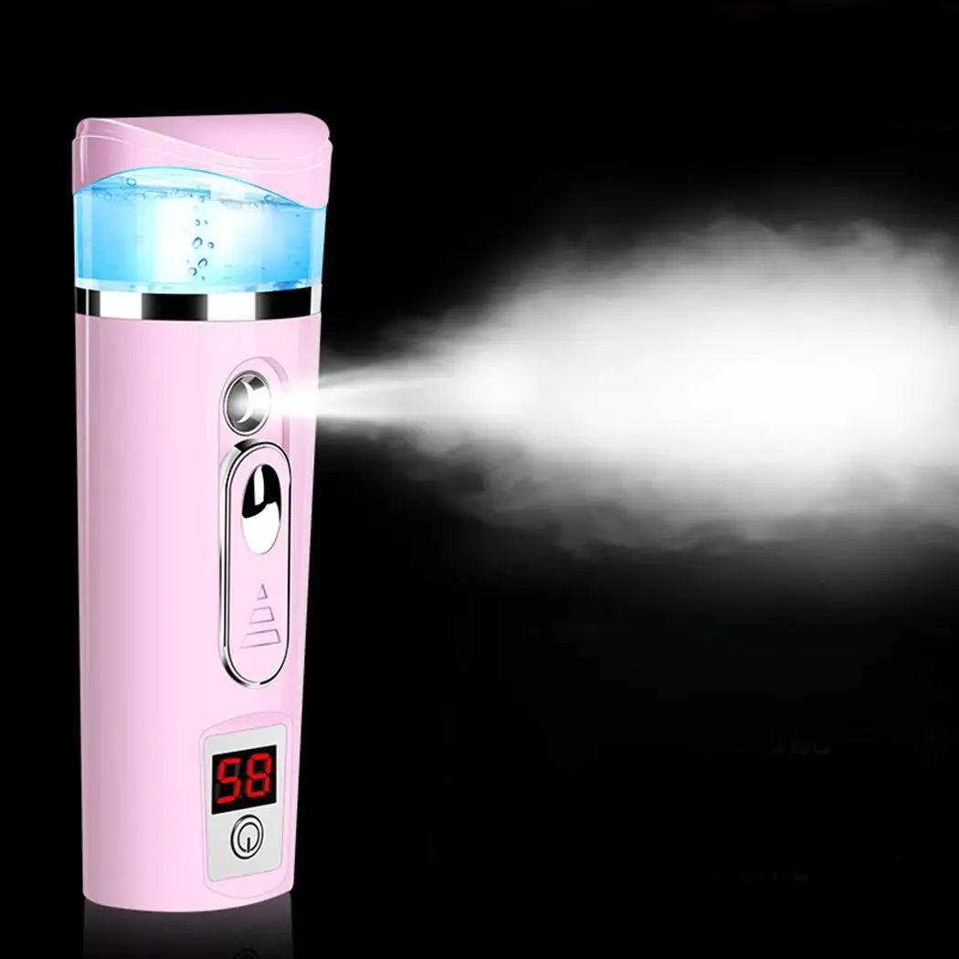 

Portable Nano Mist Sprayer Facial Body Nebulizer Handy Steamer Moisturizing Skin Care Mini USB Face Spray Beauty Instruments New