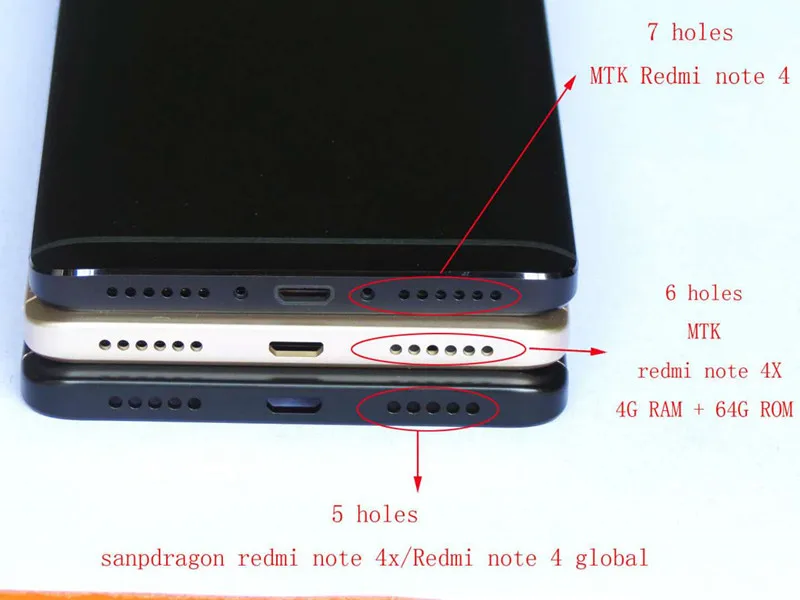  M&Sen For Xiaomi Redmi Note 4 Note 4X MediaTek MTK Helio X20 4GB 64GB LCD Screen Display+Touch Pane